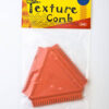 Rubber Texture Comb Triangle