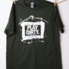 Forest Green White Logo Play Dirty T-Shirt