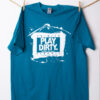 Galapagos White Logo Play Dirty T-Shirt