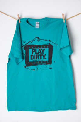 Jade Dome Black Logo Play Dirty T-Shirt