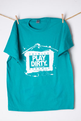 Jade Dome White Logo Play Dirty T-Shirt