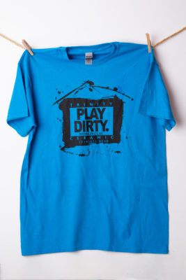 Sapphire Black Logo Play Dirty T-Shirt